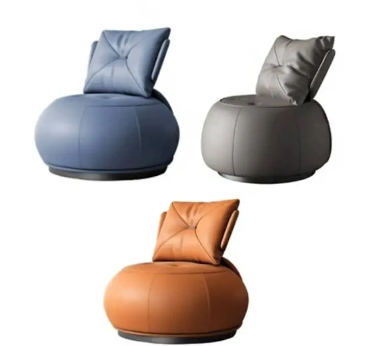 Fauteuil Relax en Cuir Souple - Design Moderne